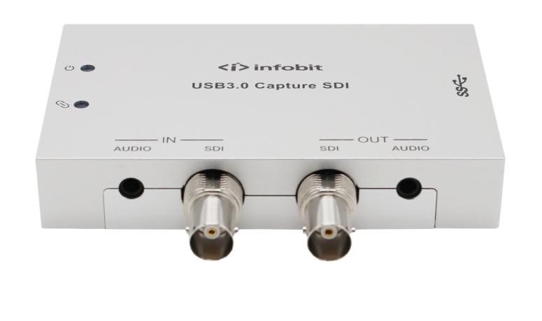 Устройство видеозахвата Infobit iSwitch UVC03S 1080P SDl to USB3.0 Video Capture